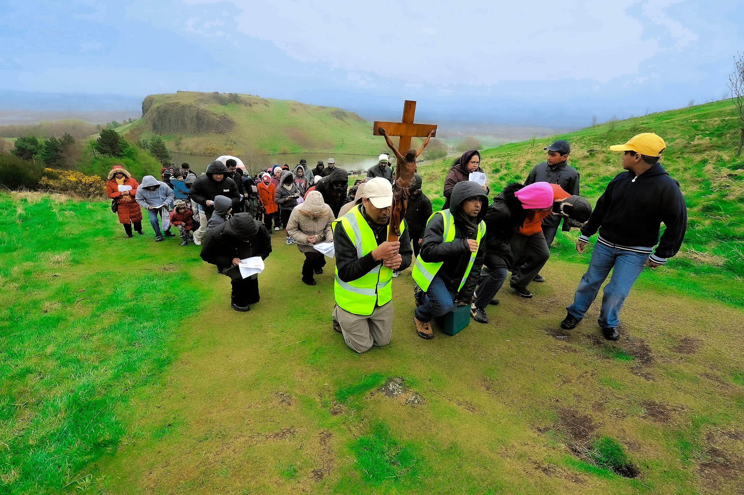Good Friday at Arthur's Seat