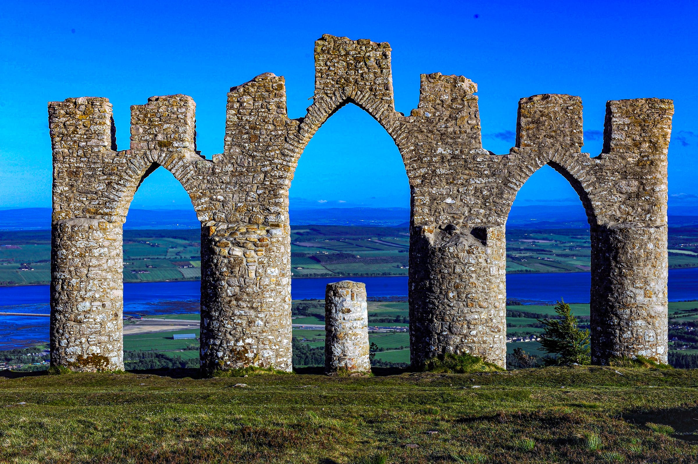 Monument — Places, Fyrish Hill, Highlands